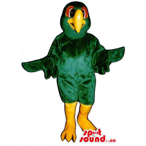 Green Exotic Bird Plush...