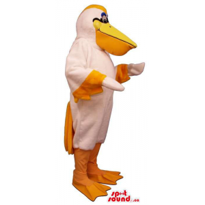 Mascota Pelicano Blanco Con...