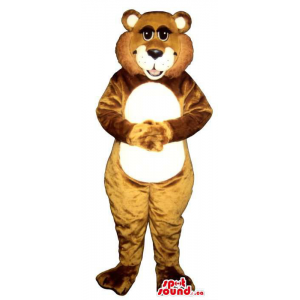 Brown Bear Plush Mascot...