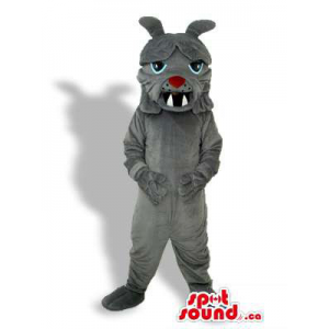 Angry Grey Creature Plush...