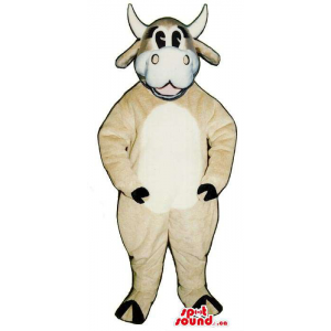 Mascota Vaca Lechera Beige...