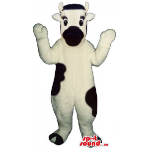Cute Milk Cow Animal Plush...