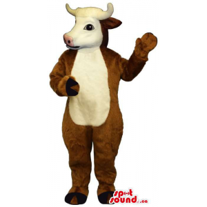 Brown Cow animal da mascote...