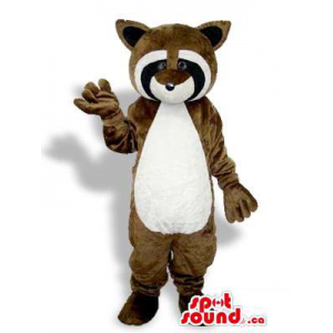 Brown Raccoon Animal Plush...