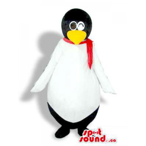 Mascota Pingüino Negro Y...