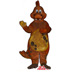 Cute Brown Dinosaur Plush...