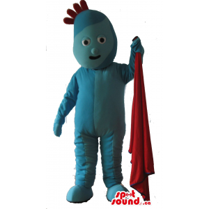Azul Mascot Plush Com Red...