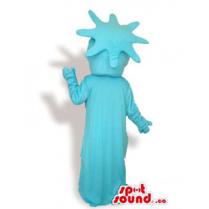 Cool Blue New York Statue...