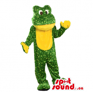 Green Frog Plush Mascot...