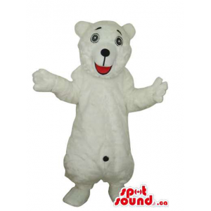 White Bear Plush Mascot...