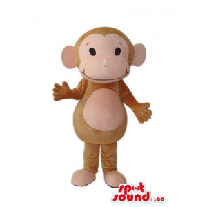 Brown Plush Macaco da...