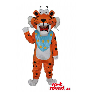 Cute Orange Tiger Plush...