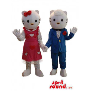 Kitty Cat Casal Plush...