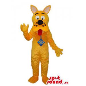 Yellow Scooby-Doo Dog...