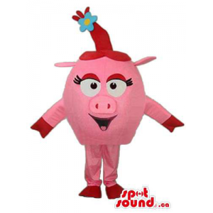 Pink Pig Head Animal Farm...