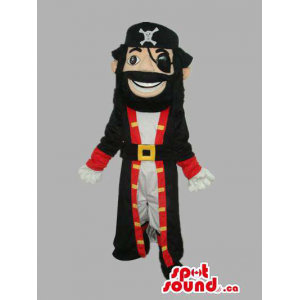 Mascote Caráter pirata...
