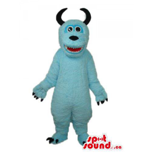 Light Blue Monster Plush...