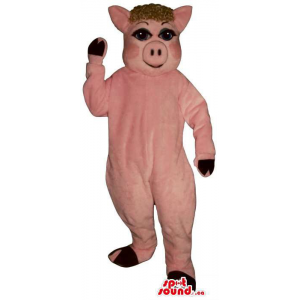 Peppa Pig no vestido dos desenhos animados da mascote do personagem traje  vermelho - SpotSound Mascotes no Canadá / mascote US / Cortar L (175-180CM)