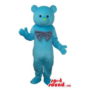 Bonito Tudo Azul Teddy Bear...