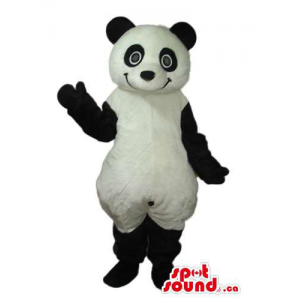 Panda Bear Floresta Mascot...