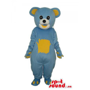Cute Blue And Yellow Teddy...