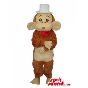 Brown And Beige Monkey...