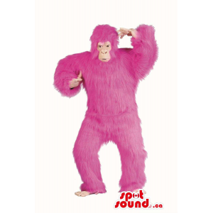 Flashy Pink Woolly Gorilla...