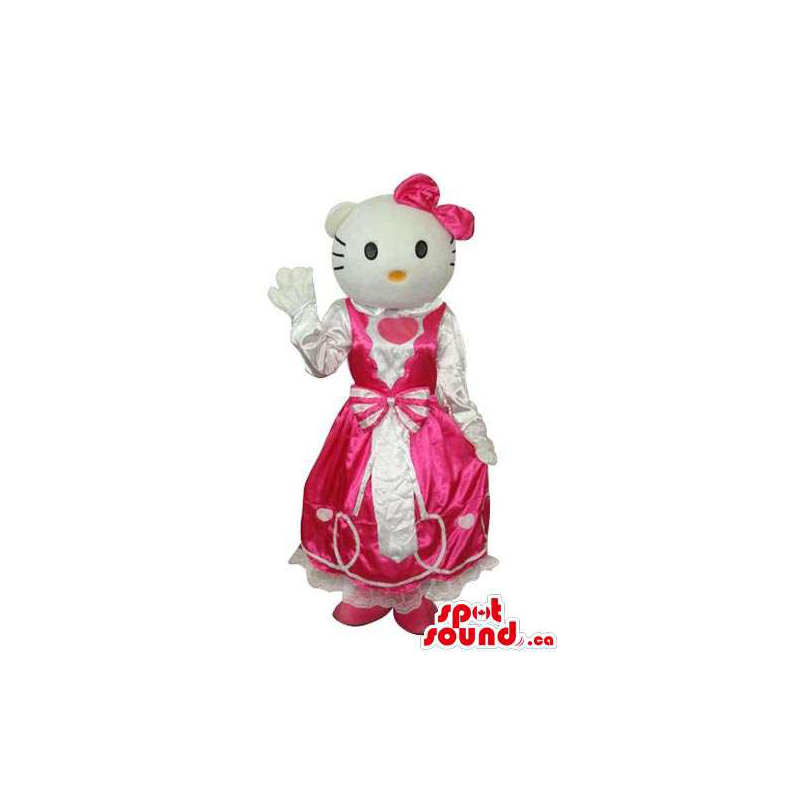 Hello Kitty mascote famoso gato dos desenhos Cortar L (175-180CM)