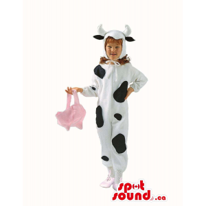 Cute Halloween Cow Children...