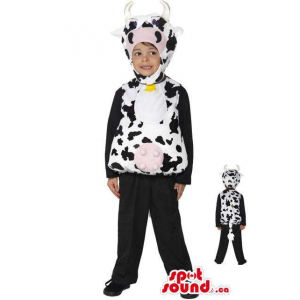 Cute Halloween Cow Children...
