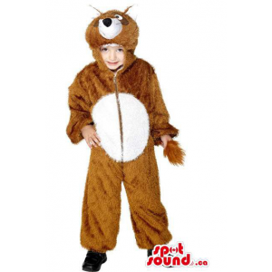 Cute Halloween Brown Bear...