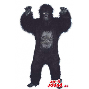 Mascota Gorila Negro De...