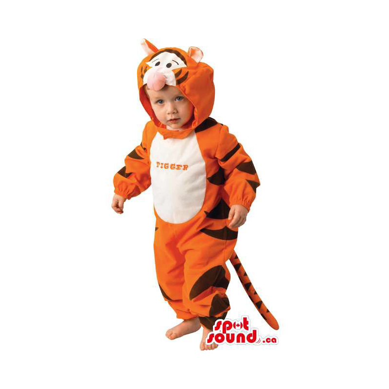 Herencia exprimir Acompañar Gracioso Disfraz Para Niños Tigre Naranja Para Carnaval - SpotSound  Mascotas en Canadá / Estados Unidos mascota / Latinoamérica Tamaño L  (175-180 CM)
