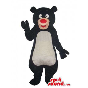 Cartoon Black Bear Plush...