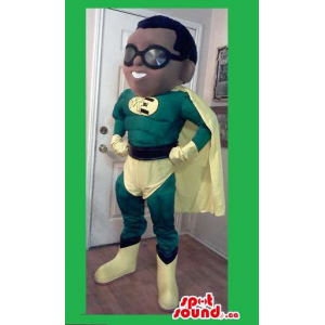 Superhero Boy Mascot...