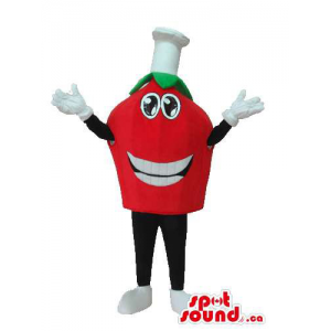 Happy Face Red Tomato Plush...