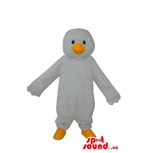 Cute Young White Duck Plush...