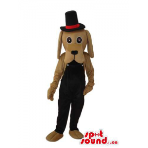 Brown Dog Plush Mascot...