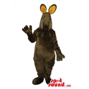 Dark Brown Kangaroo Plush...