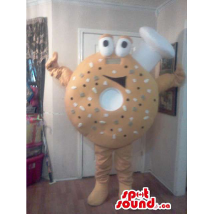 Mascota Donut Con Cara...