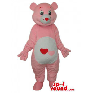 Care Bear Rosa da mascote...