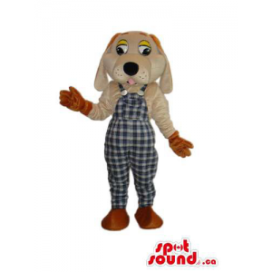 Brown And Beige Dog Plush...