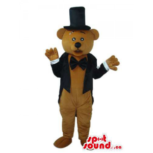 Brown Teddy Bear Mascot...