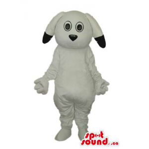 Cute White Dog Animal Plush...