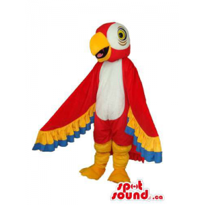Red Parrot Plush Mascot...