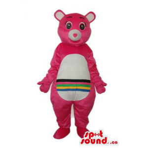 Care Bear Rosa da mascote...