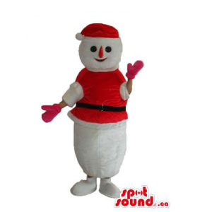 Snowman Plush Mascot...