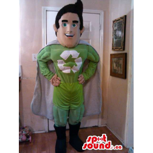 Superhero Plush Mascot With...