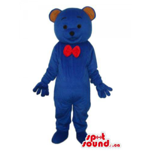 Azul escuro bonito Teddy...