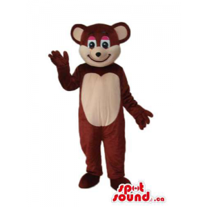 Dark Brown And Beige Teddy...